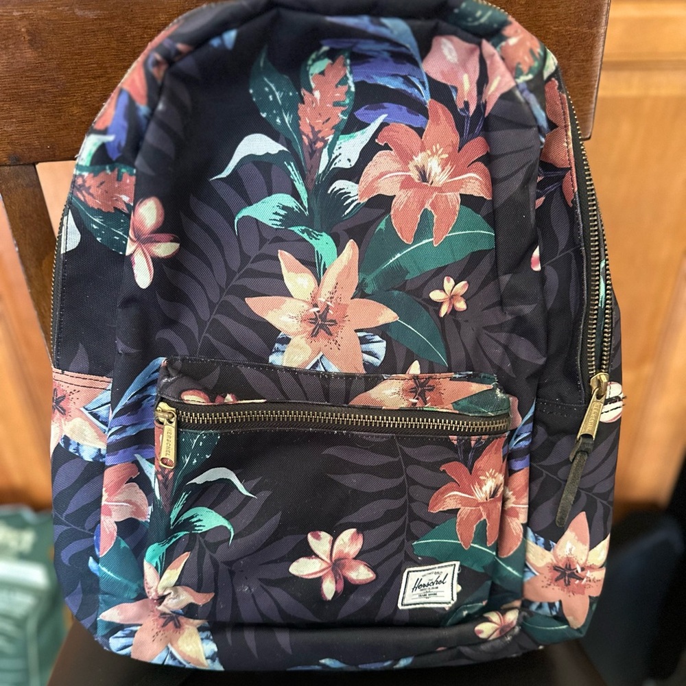 Herschel Supply Co. Settlement Backpack - Dark Summer Floral